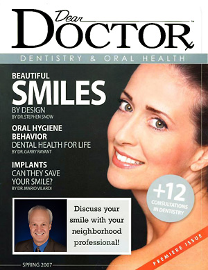 Inagural Issue Cover of First Dear Dr